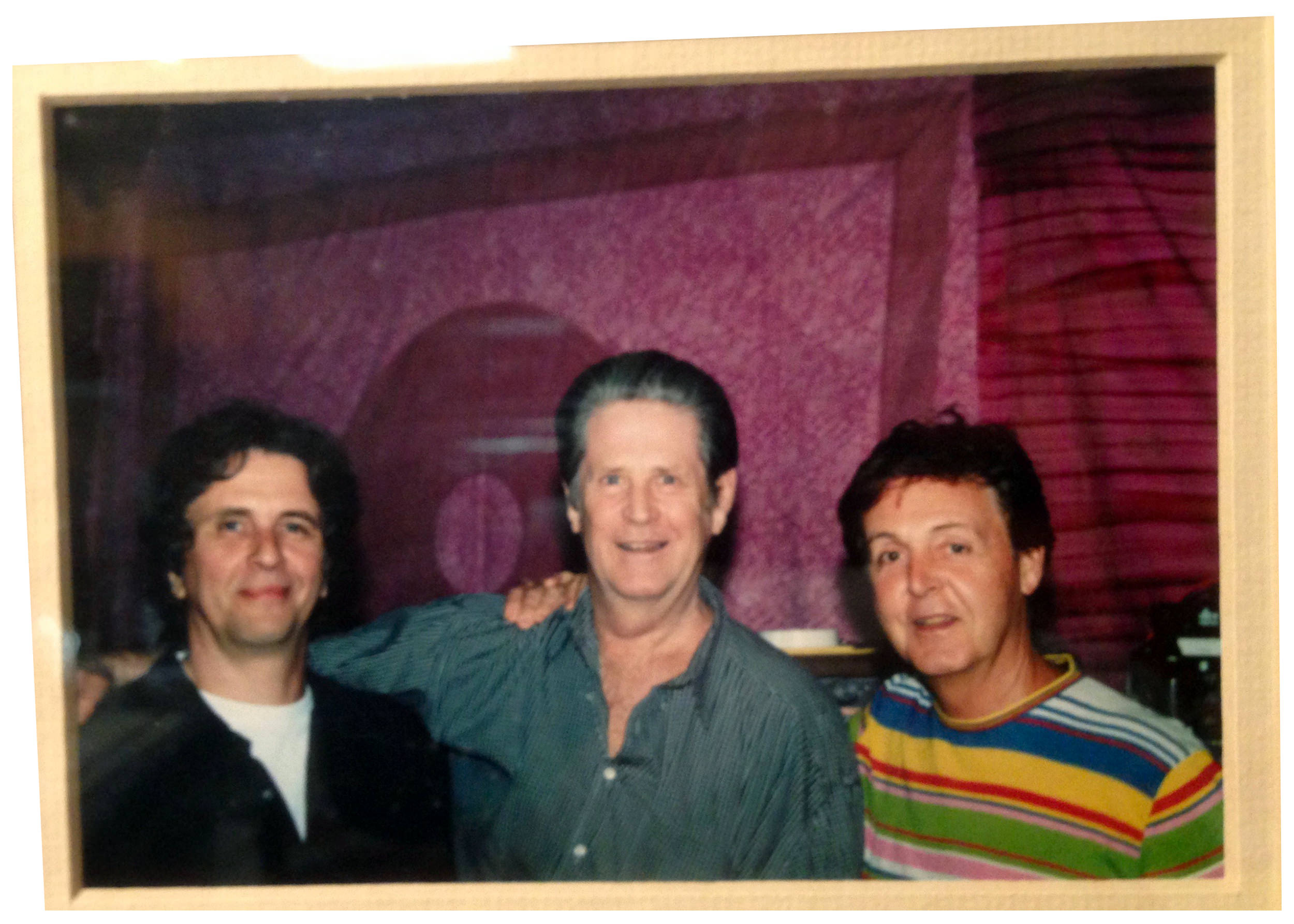 Mark w/ Brian Wilson + Paul McCartney